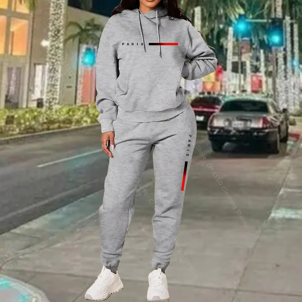Winter Clothing For Women - Yeni Kadın Takımları: Kapüşonlu Sweatshirt ve