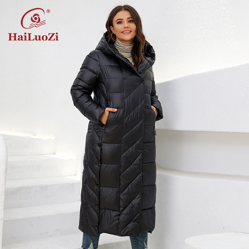 Winter Clothing Pk - HaiLuoZi 2022 yeni kış kadın ceketler