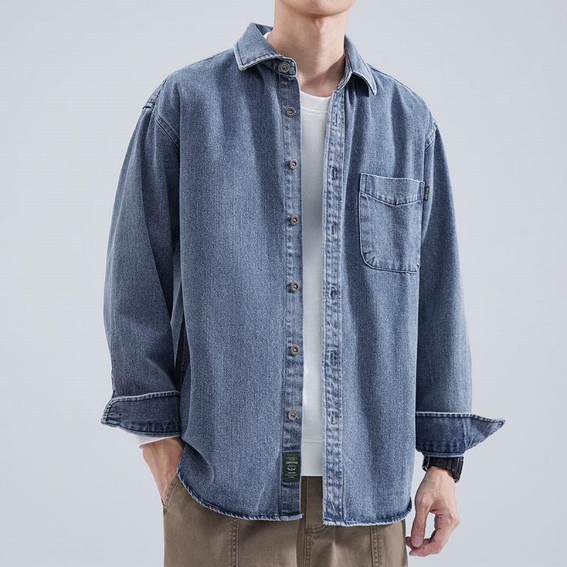 Denim Gömlek Erkek Uzun Kollu  - Winter Clothing Pk incelemesi ve fiyatı
