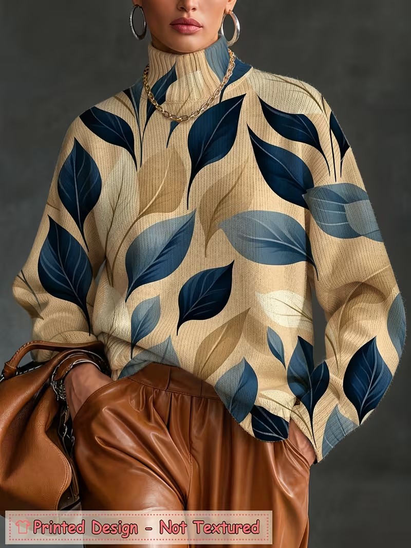 Kadın Balıkçı Yaka Tişört, Gra - Winter Clothing For Women incelemesi ve fiyatı