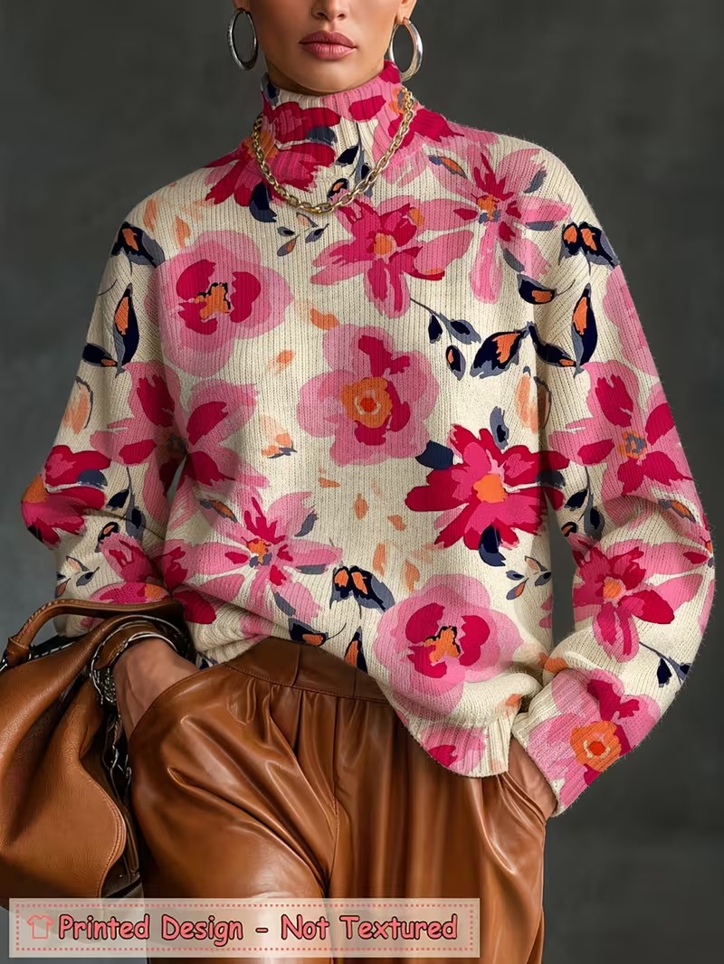 Kadın Balıkçı Yaka Tişört, Gra - Winter Clothing For Women incelemesi ve fiyatı