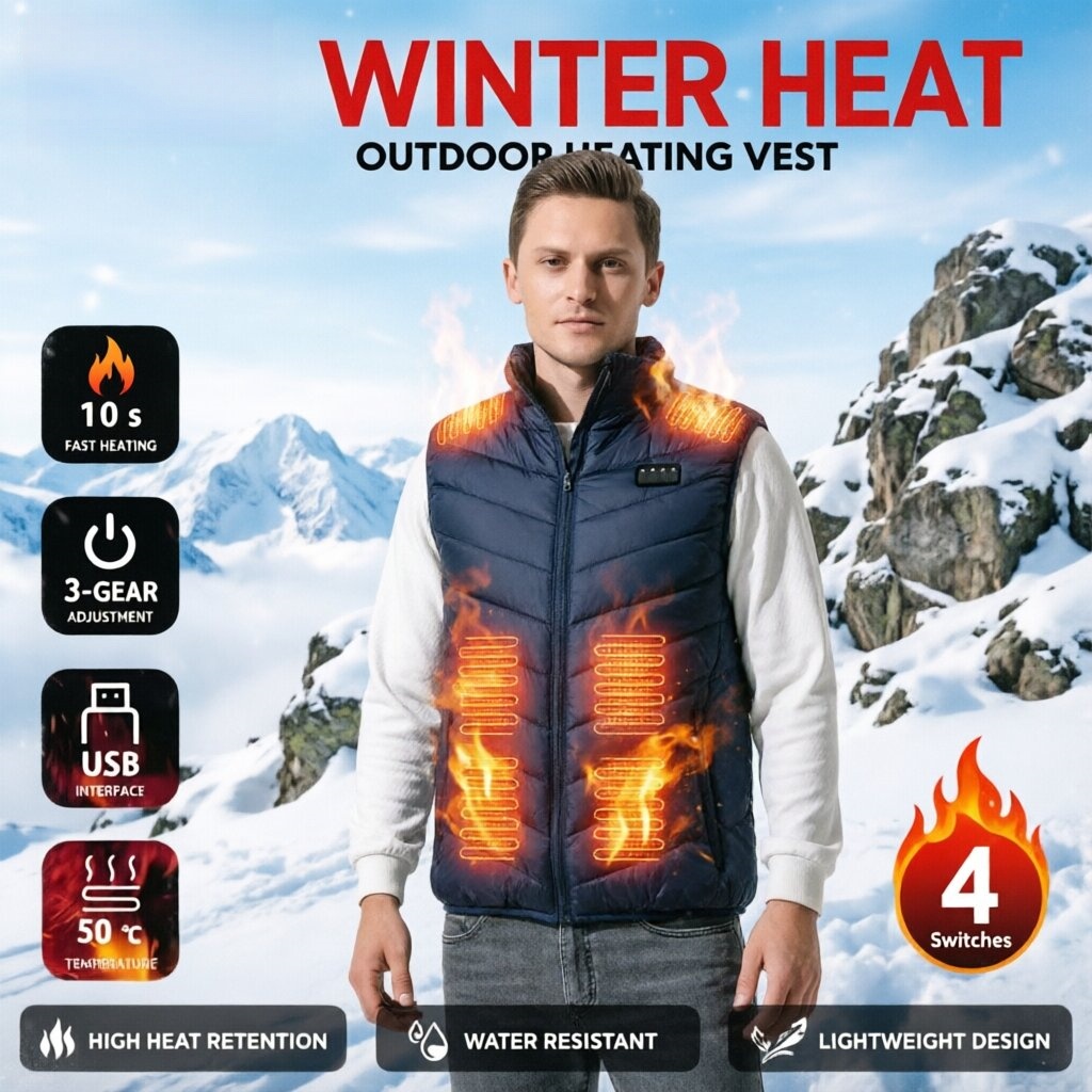 Erkekler için Kışlık Elektrikl - Winter Clothing Hiking incelemesi ve fiyatı